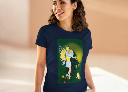 The Enchanted Encounter Women's Midweight Cotton Tee