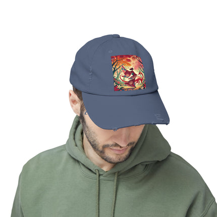 The Dragon Fairy’s Dance Unisex Distressed Cap