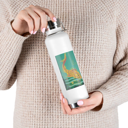 Golden Serenity Copper Vacuum Insulated Bottle, 22oz