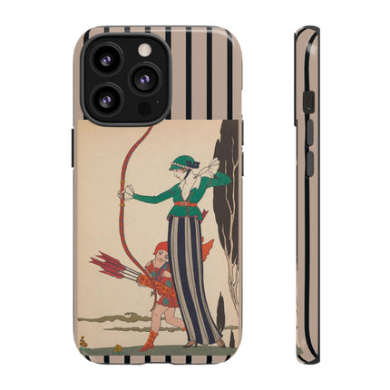 L'Arc Rouge by George Barbier Phone Cases