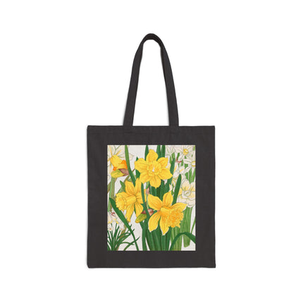 Daffodil by Tanigami Kônan Cotton Canvas Tote Bag