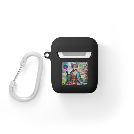 Cyberpunk Geisha AirPods Case Cover