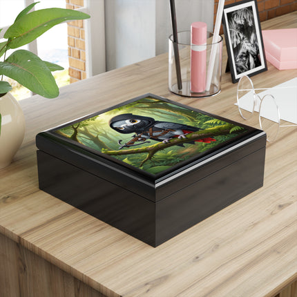 The African Grey Sentinel Treasure Chest