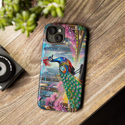 Techno Plumes Phone Cases