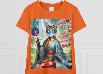 Cyberpunk Geisha Cotton Tee