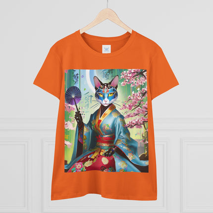 Cyberpunk Geisha Cotton Tee