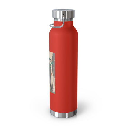 L'Arc Rouge by George Barbier Copper Vacuum Insulated Bottle, 22oz