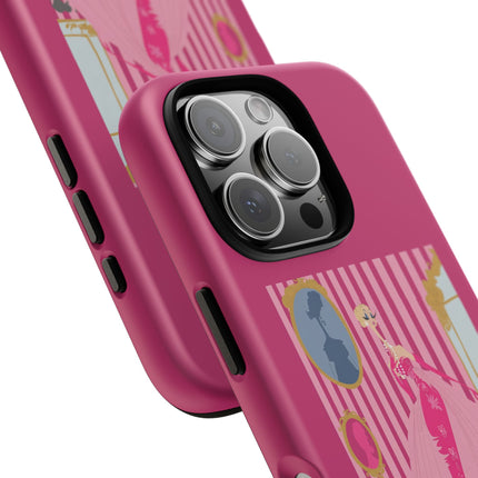 Lady in Pink Phone Case – Graceful Sophistication