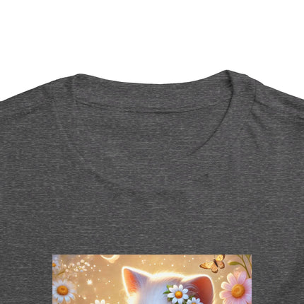 Daisy Chain Whimsy Toddler Short Sleeve Tee