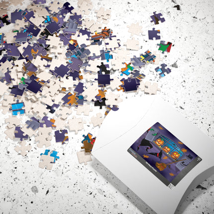 Whimsical Halloween Mischief Puzzle (110, 252, 520, 1014-piece)