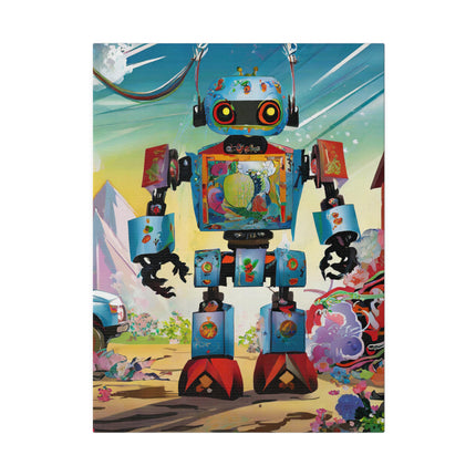 The Rusty Robot Matte Canvas, Stretched, 0.75"