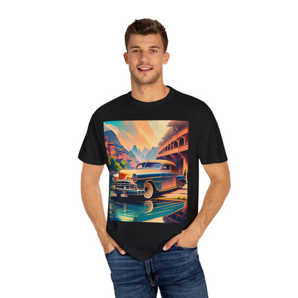 1953 Buick Roadmaster Unisex Garment-Dyed T-shirt
