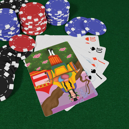 Elegance and Blooms Playing Cards