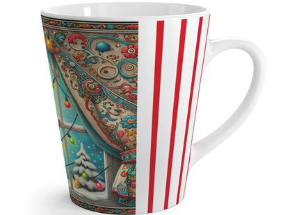 Mischief in Tinselland Latte Mug