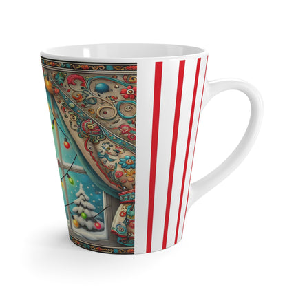 Mischief in Tinselland Latte Mug