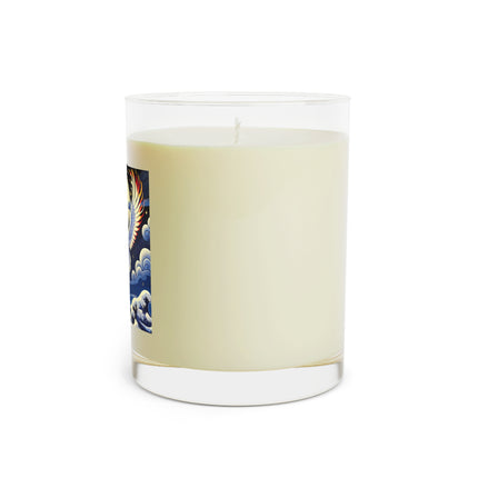 Majestic White Crane Scented Candle