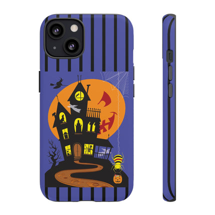 Halloween Night at the Haunted House Phone Cases
