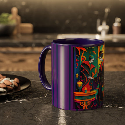 Phantoms of Elegance Colorful Mugs (11oz, 15oz)