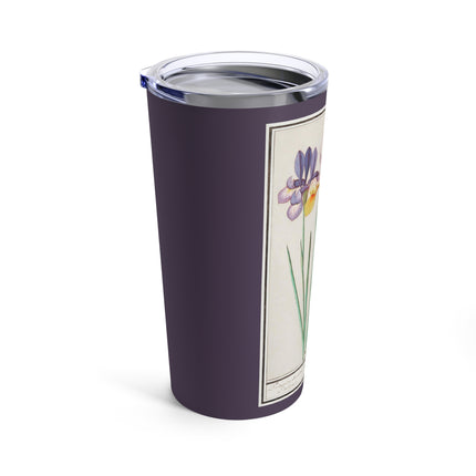 Iris, Iris sibirica by Anselmus Boëtius de Boodt Tumbler 20oz
