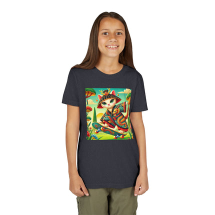 Dragon Dance on Wheels Youth Short Sleeve Tee