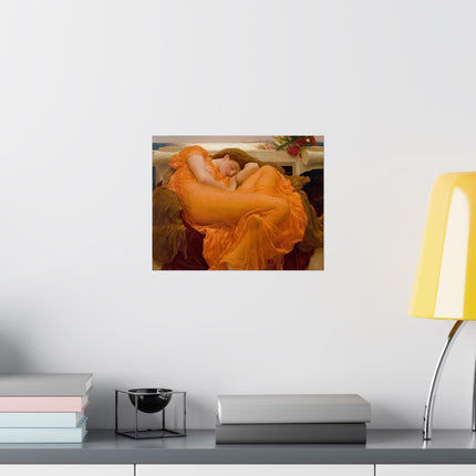 Flaming June by Frederic Leighton Matte Horizontal Posters