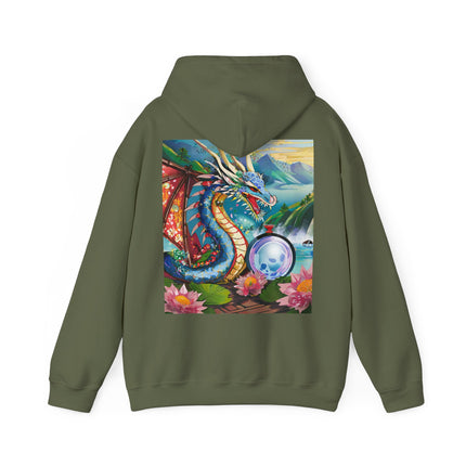 Wisdom’s Guardian Dragon – Heavy Blend™ Hooded Sweatshirt