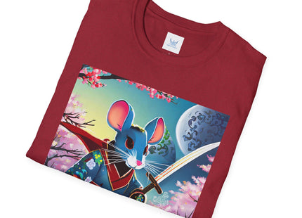 Cyber Samurai Rat Softstyle T-Shirt