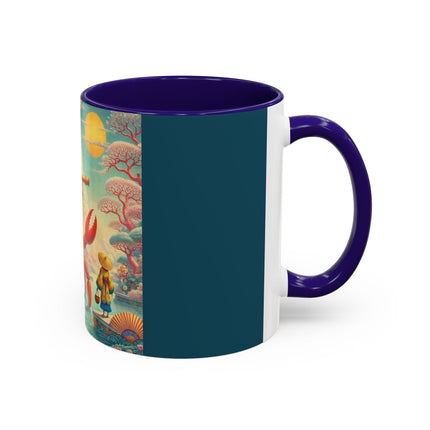The Celestial Crab Navigator Colorful Mugs (11oz, 15oz)