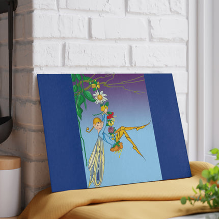 A Fairy's Delight Glass Cutting Board