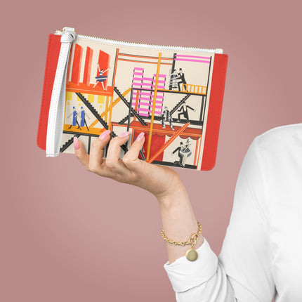 Maquettes de Théatre 4 by Alexandra Exter Clutch Bag