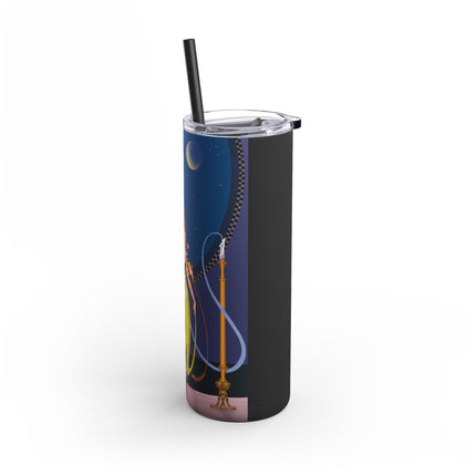 Moonlit Serenade Skinny Matte Tumbler, 20oz