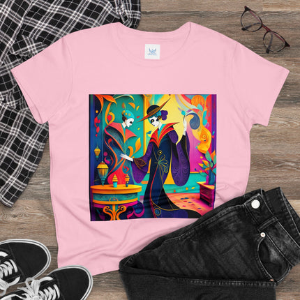 Phantoms of Elegance Women's Midweight Cotton Tee