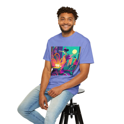 Dance of the Skeleton Ballerinas Unisex Garment-Dyed T-shirt