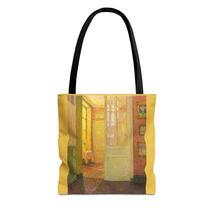Interior, Window Light by Henri Le Sidaner Tote Bag (AOP)