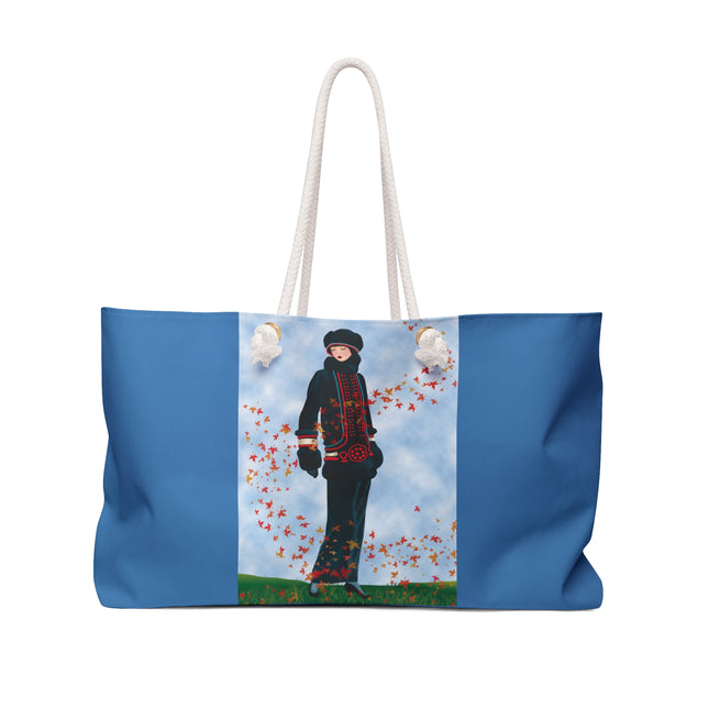 Elegance in Autumn Weekender Bag