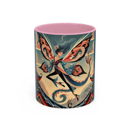 Dragon Fairy of the Temple Colorful Mugs (11oz, 15oz)