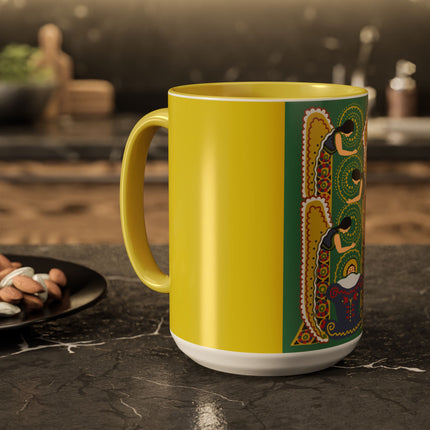 Sacred Slumber Colorful Mugs (11oz, 15oz)