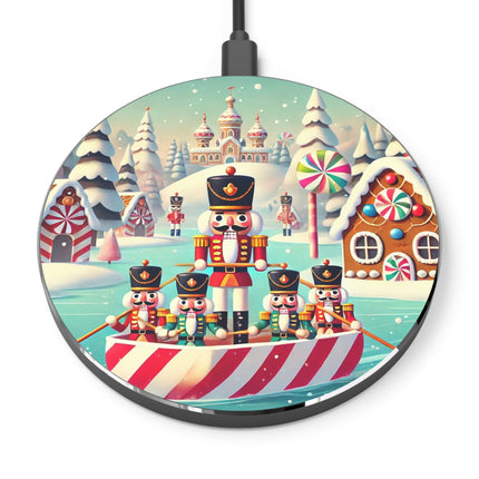 Nutcracker Candy-Striped Adventure Wireless Charger