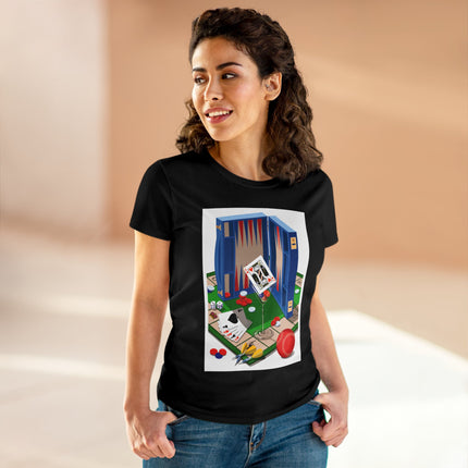 Games Unleashed Women's Midweight Cotton Tee