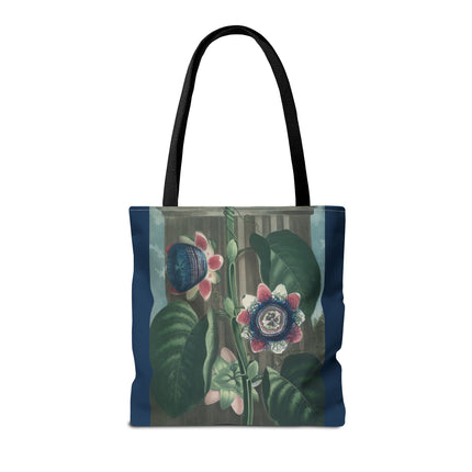 The Passion Flower by Robert John Thornton Tote Bag (AOP)