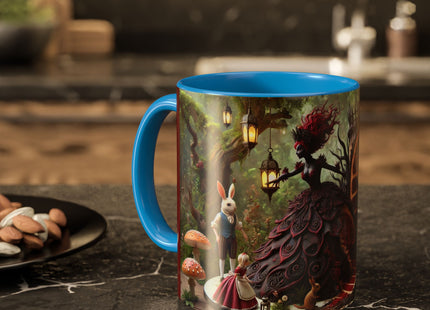 Malice in Wonderland – Gothic Halloween Colorful Mugs (11oz, 15oz)