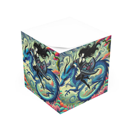 Mystic Guardian of the Sky Note Cube