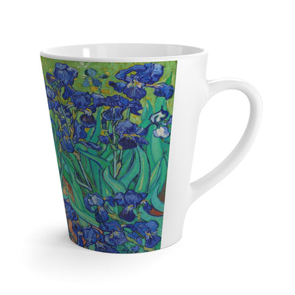 Irises by Vincent Van Gogh Latte Mug
