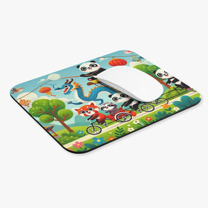 The Rolling Along Together Mouse Pad – Friendship, Fun & Playful Adventure