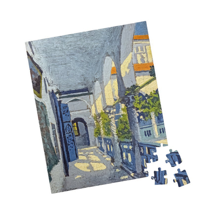 Gallery of a Moroccan Riad by George Gaudion Puzzle (110, 252, 500-piece)