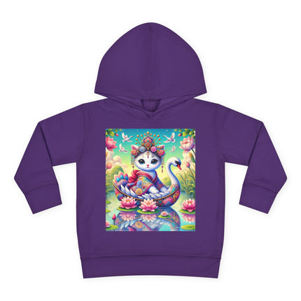 Geisha Kitten’s River Voyage Toddler Pullover Fleece Hoodie