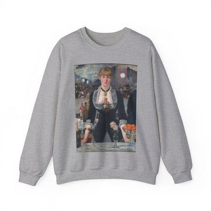 A Bar at the Folies-Bergère by Edouard Manet Heavy Blend™ Crewneck Sweatshirt
