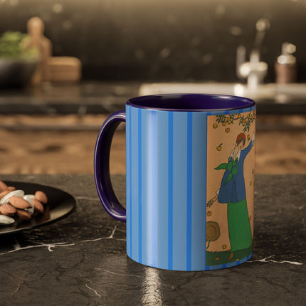 Le Verger by Georges Lepape Colorful Mugs (11oz, 15oz)