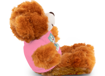Candy Cane Timekeeper Bunny Stuffed Animals with Tee