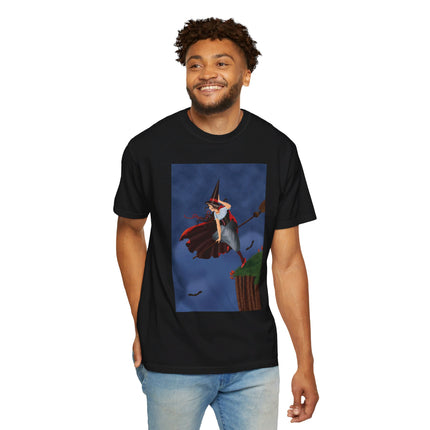 The Enchanted Witch Unisex Garment-Dyed T-shirt